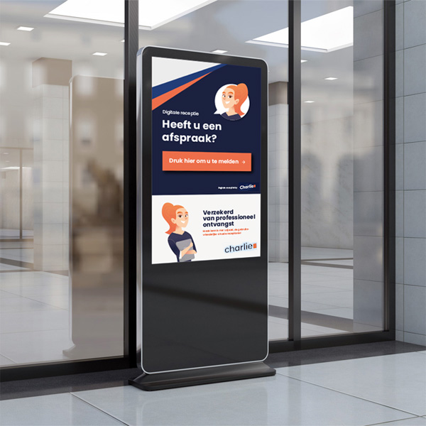 Charlie interactieve zuil